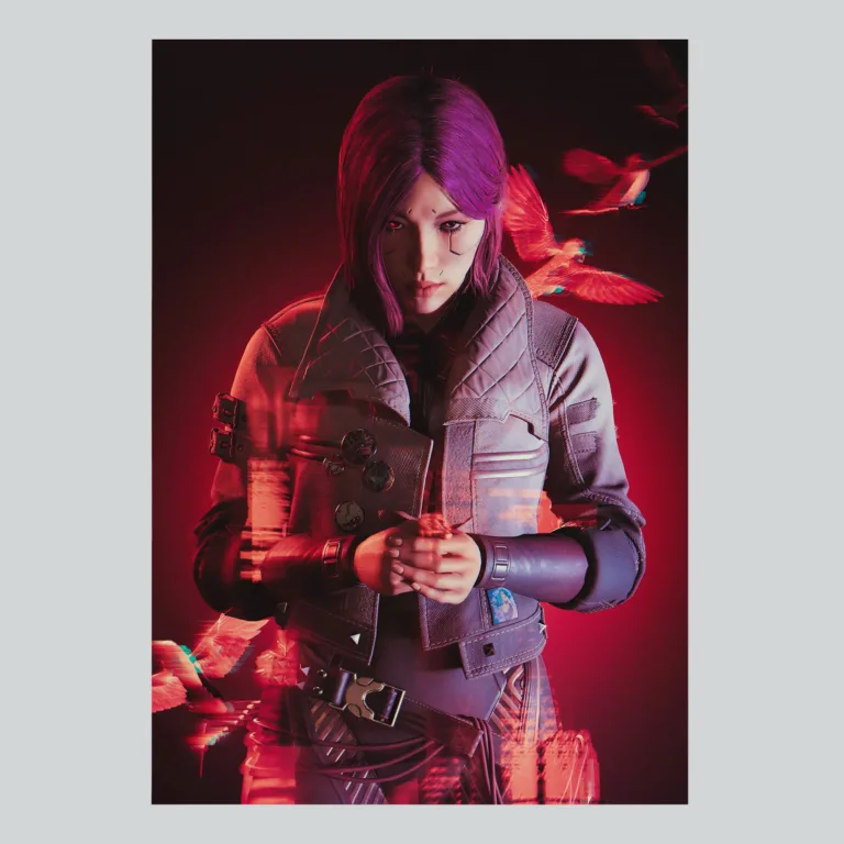 Cyberpunk 2077 Songbird So Mi Character Art Poster