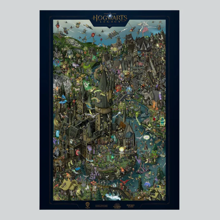 Hogwarts Legacy Complete Collection Official Game Art Poster