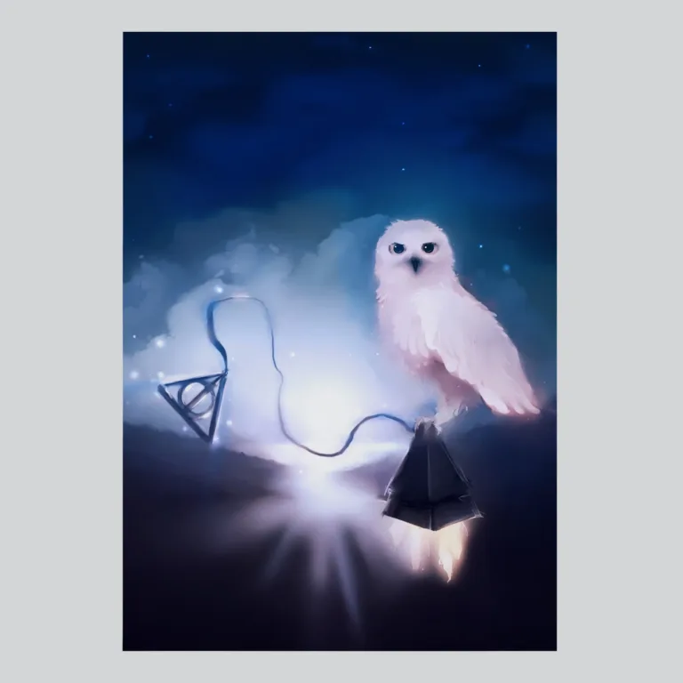 Hogwarts Legacy Magical Aftermath Scene Art Poster