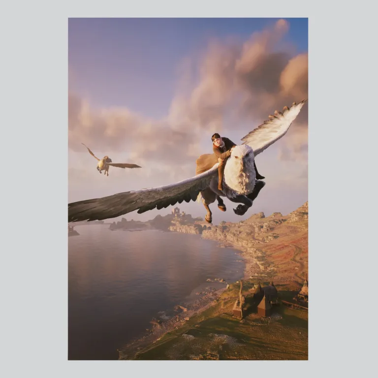 Hogwarts Legacy Majestic Griffin Art Poster