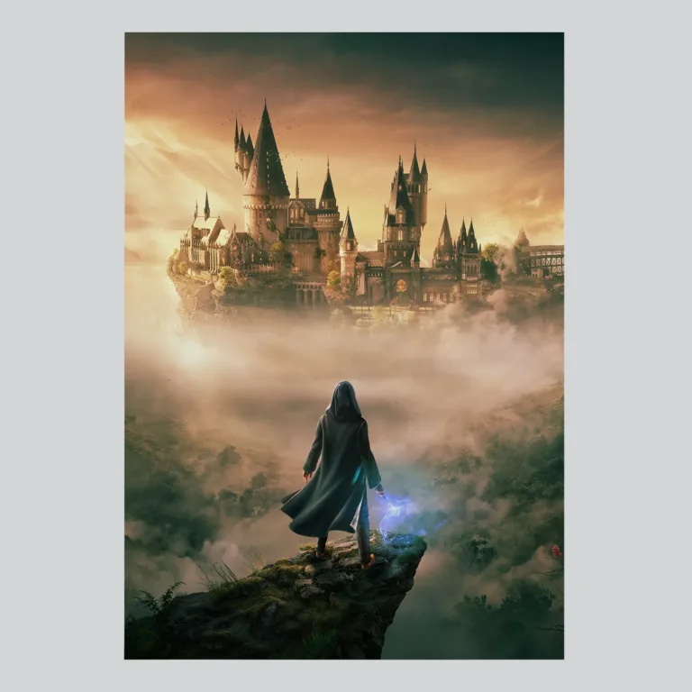 Hogwarts Legacy Enchanted Landscape Art Poster