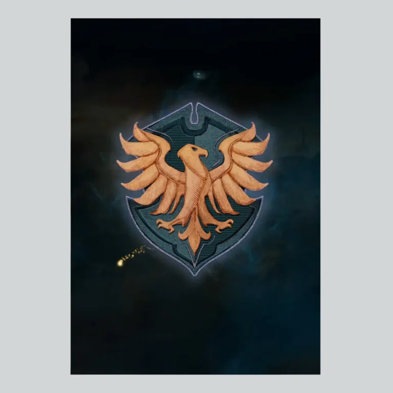 Hogwarts Legacy Ravenclaw House Crest Poster
