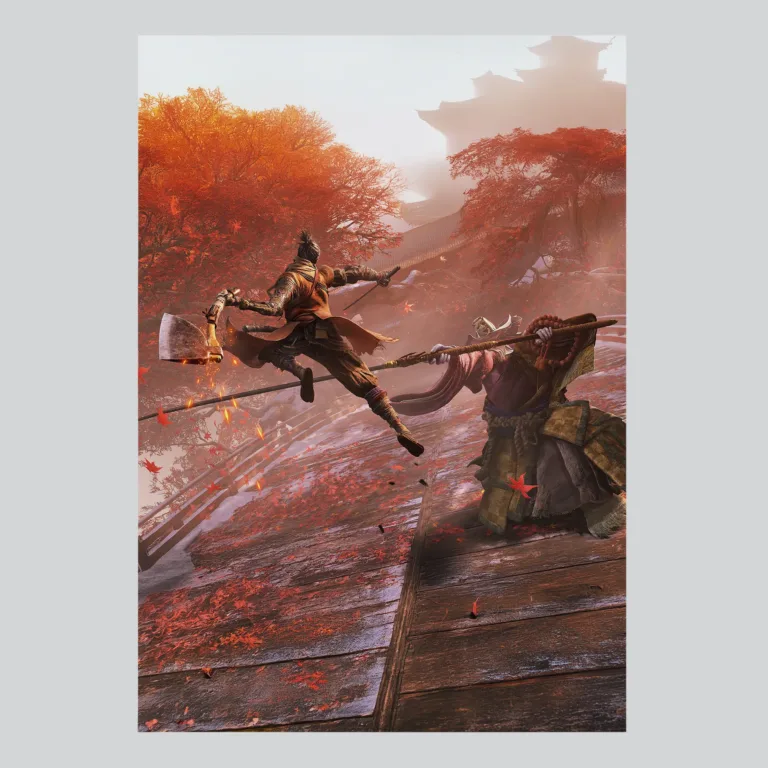 Sekiro Ultimate Boss Battle Poster