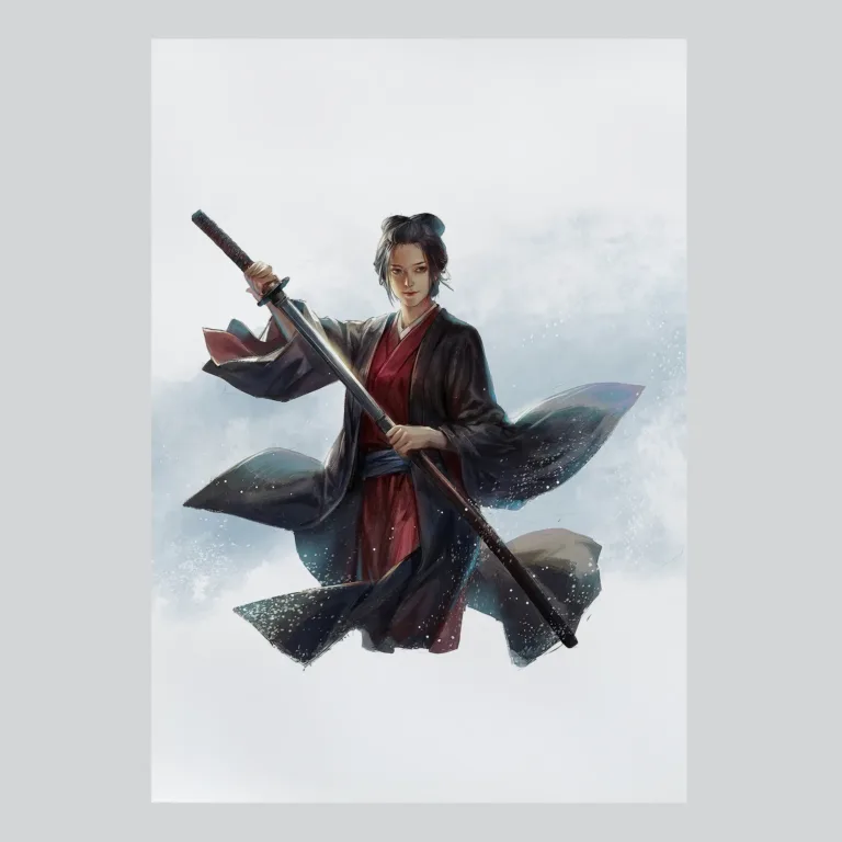 Sekiro The Gentle Blade Emma Poster