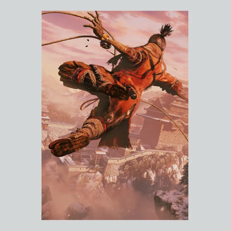 Sekiro Shinobi Prosthetic Action Poster