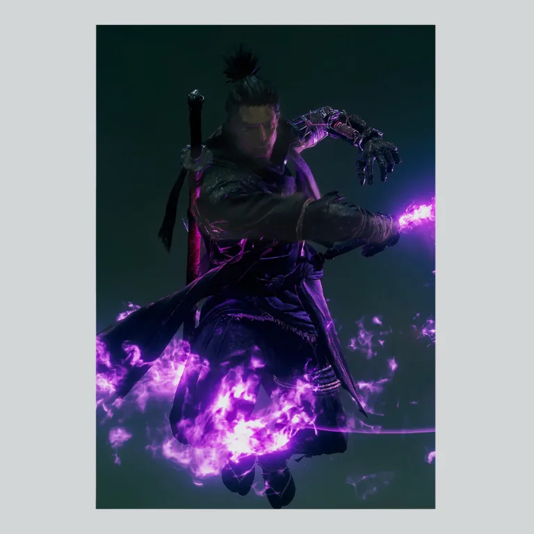 Sekiro Night Assassin Poster