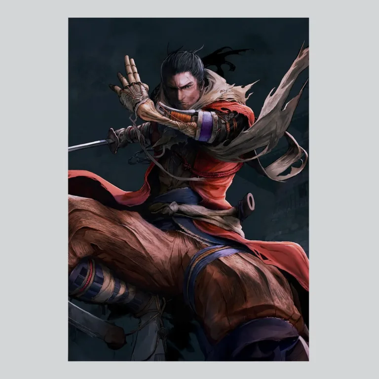 Sekiro Divine Realm Poster