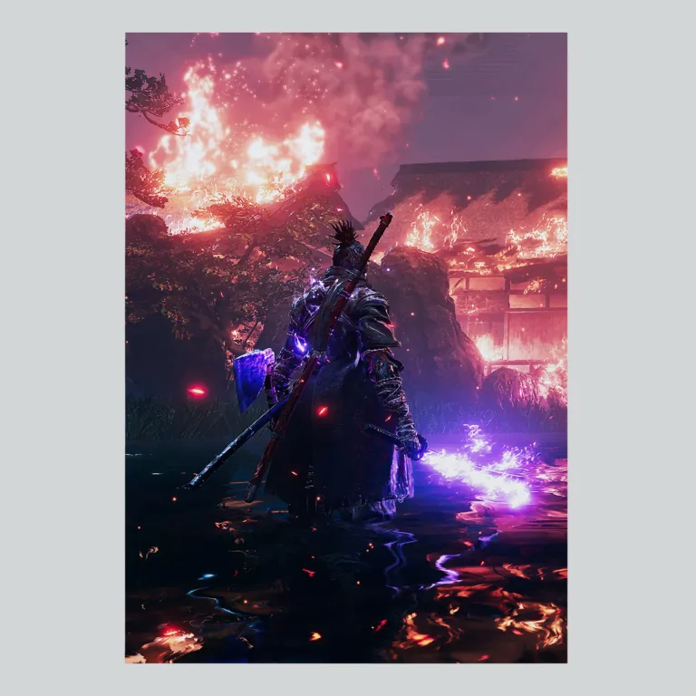 Sekiro Mountain Sanctuary Poster