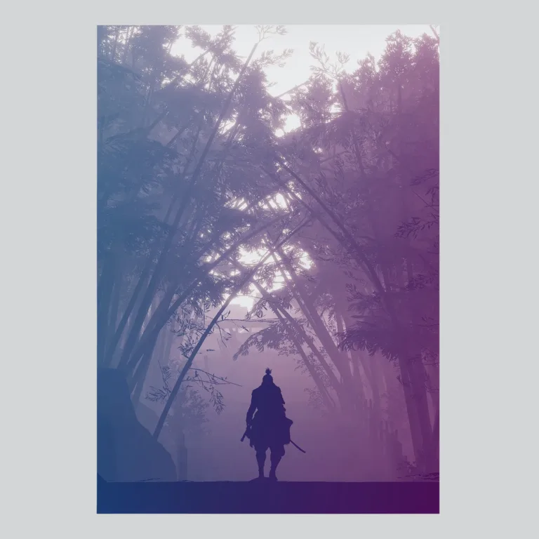 Sekiro Shadows Die Twice Prosthetic Arts Poster