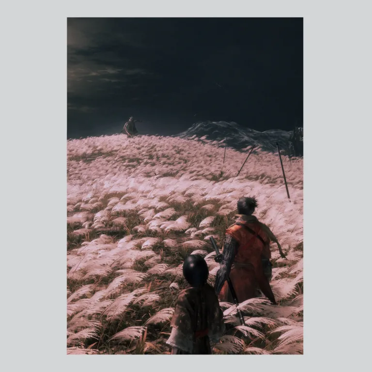 Sekiro Sword Saint Battle Poster