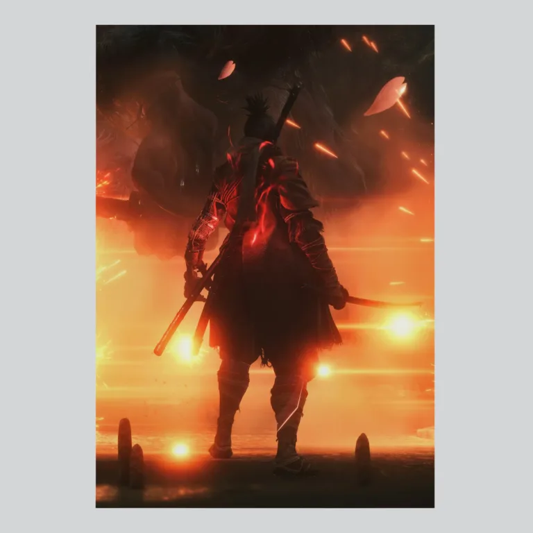 Sekiro Shadows Die Twice Epic Vista Poster