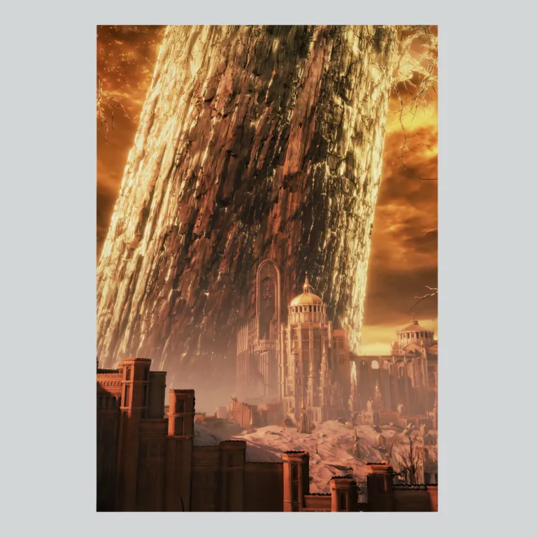 Elden Ring Leyndell the Royal Capital View Poster