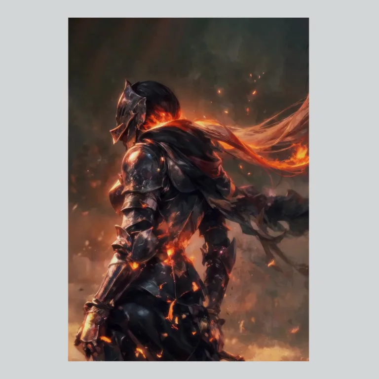 Elden Ring Legacy Dark Fantasy Art Poster