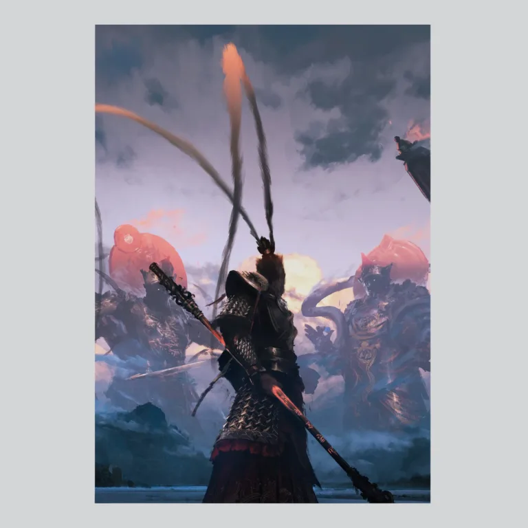 Black Myth Wukong Ancient Gods 8K Poster