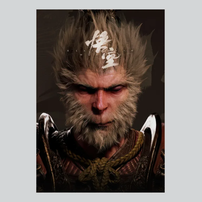 Black Myth Wukong Legendary Character Art Poster