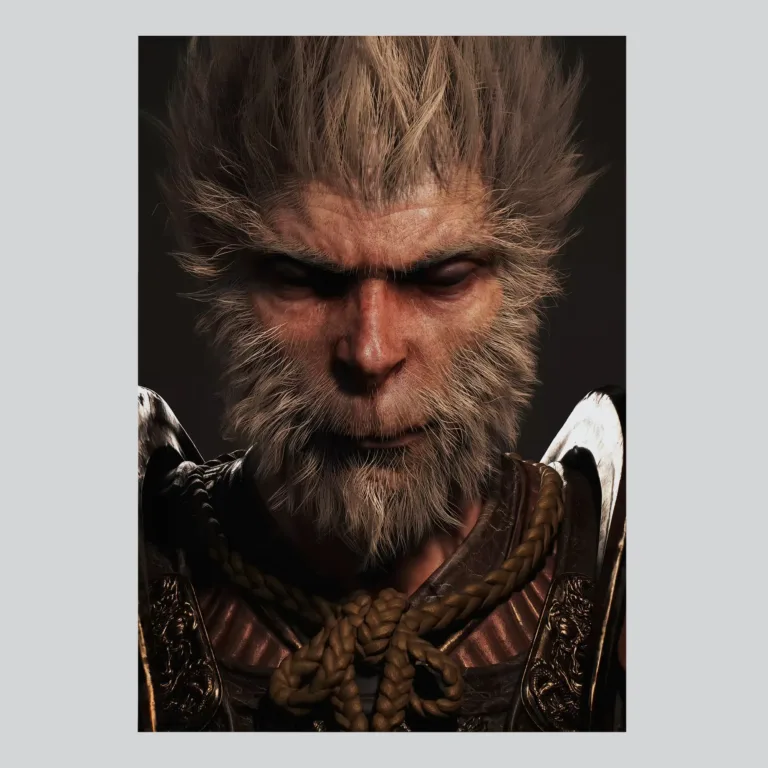 Black Myth Wukong Celestial Warrior Poster
