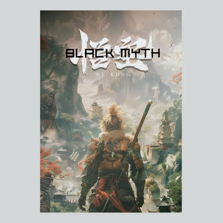 Black Myth Wukong Exclusive Concept Art Poster