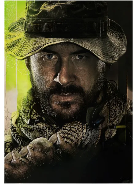 Call of Duty Modern Warfare 2 Captain Price Tactical Leader Poster